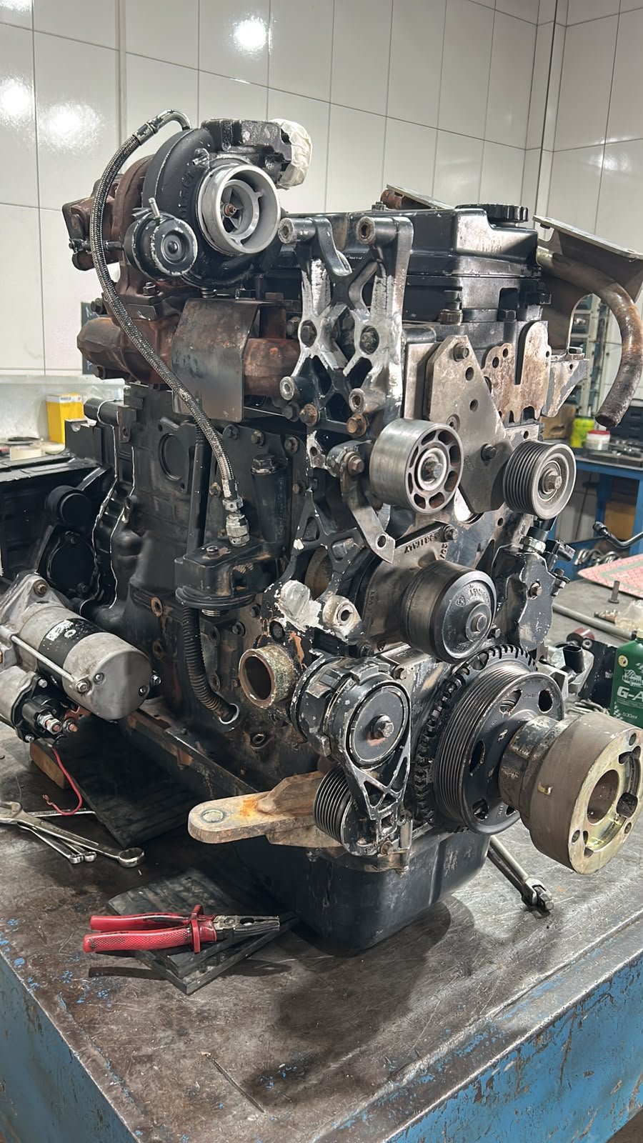 Cummins QSB 4 cilindros - trabalho real Motorbras