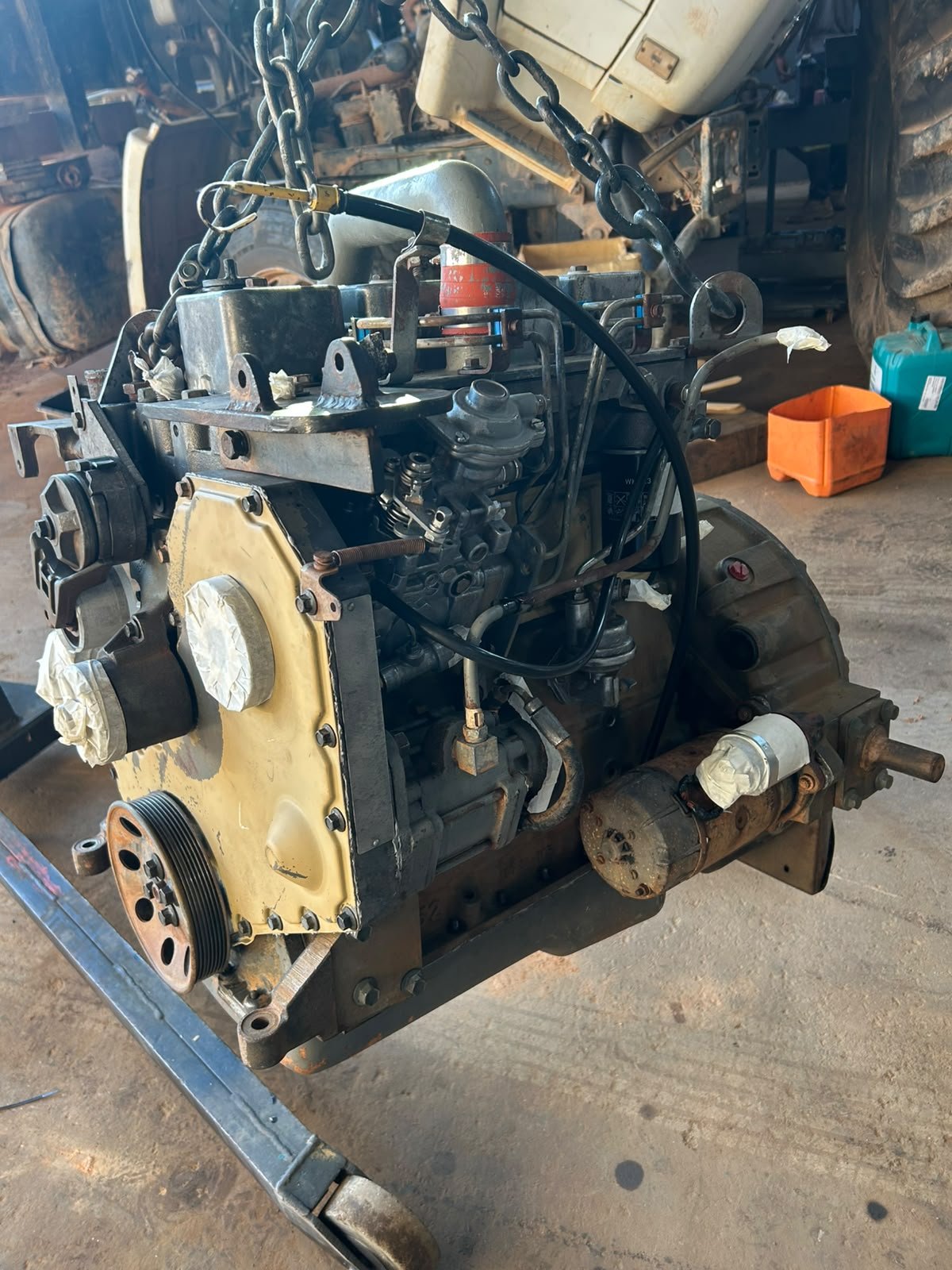 Cummins Série B 4 cilindros - trabalho real Motorbras