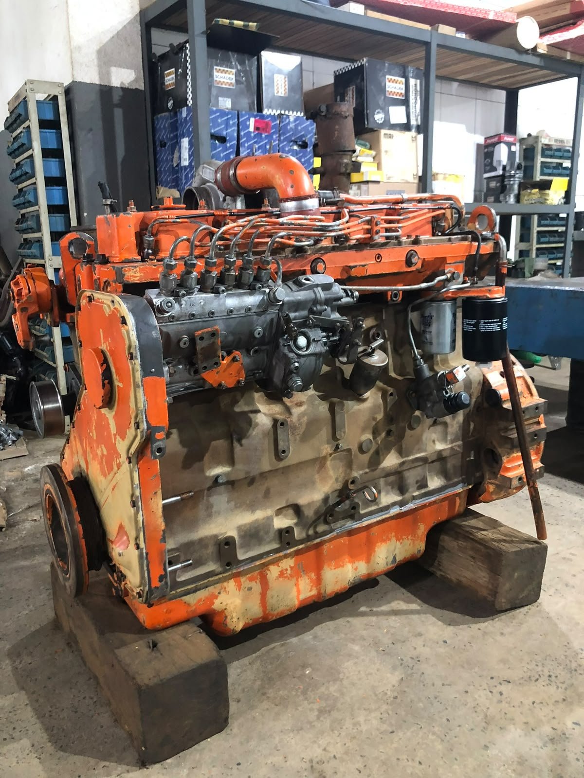 MWM D229 6 cilindros - trabalho real Motorbras